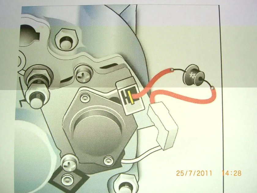 Дополнительный диод в Генератор ВАЗ 2114