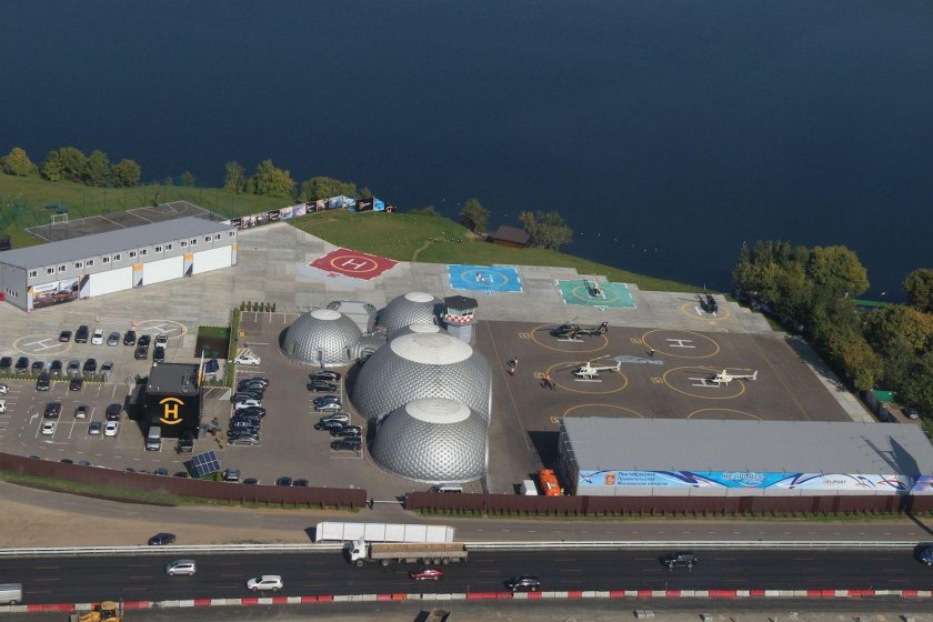 Вертолетный центр хелипорт москва