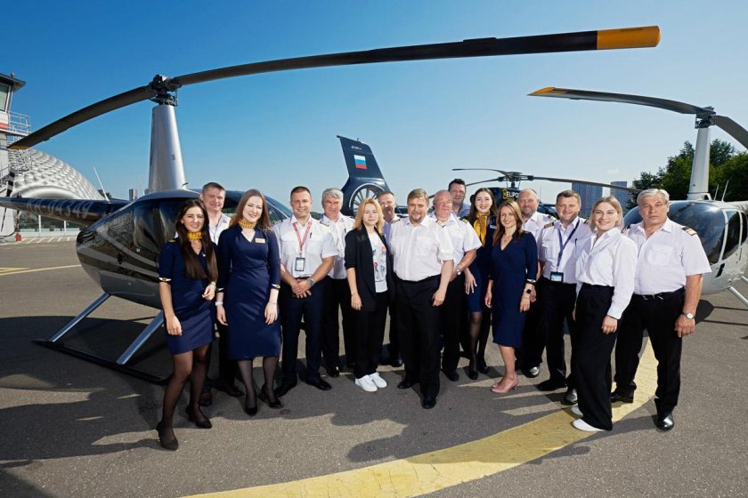 Хелипорт Москва пилоты