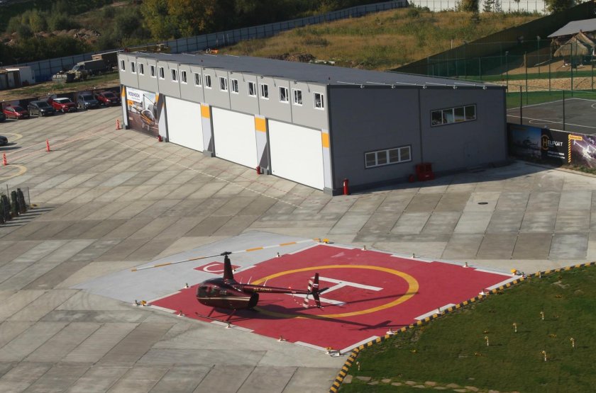 Вертодром Хелипорт Истра