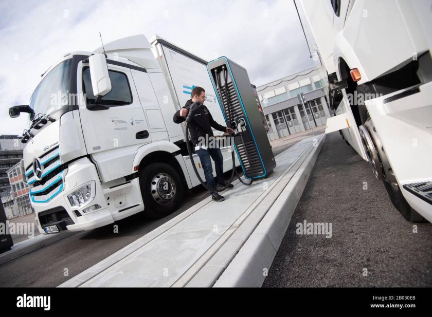 Заправка грузовика