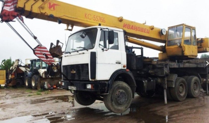 Автокран МАЗ 32 тонны