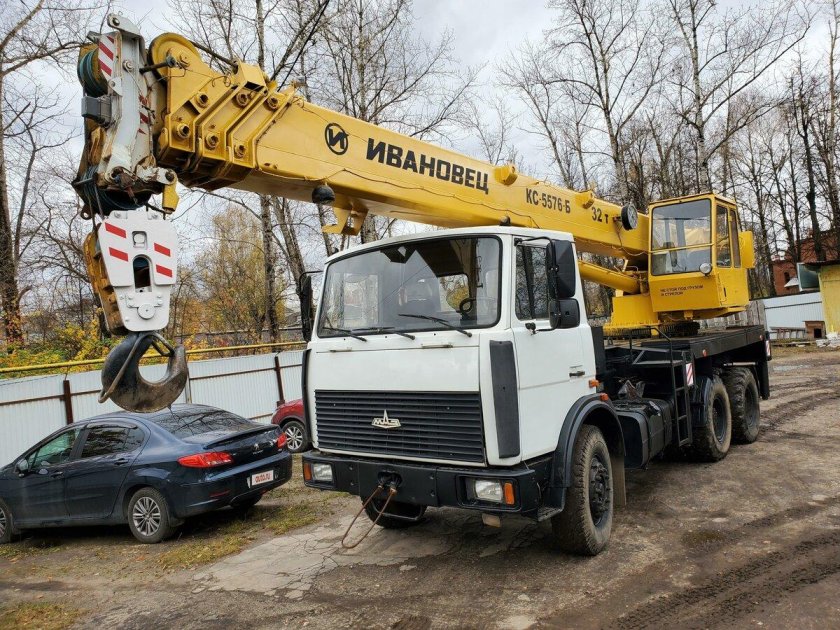 Автокран ивановец