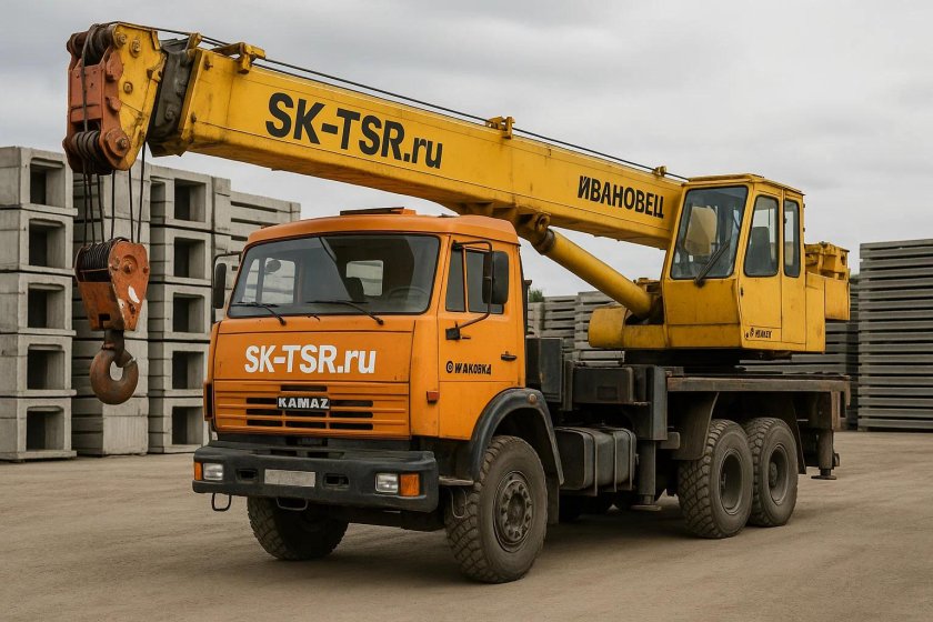 Автокран ивановец 25 тонн
