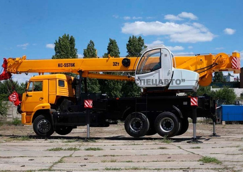 КС 5576к автокран КАМАЗ-65115