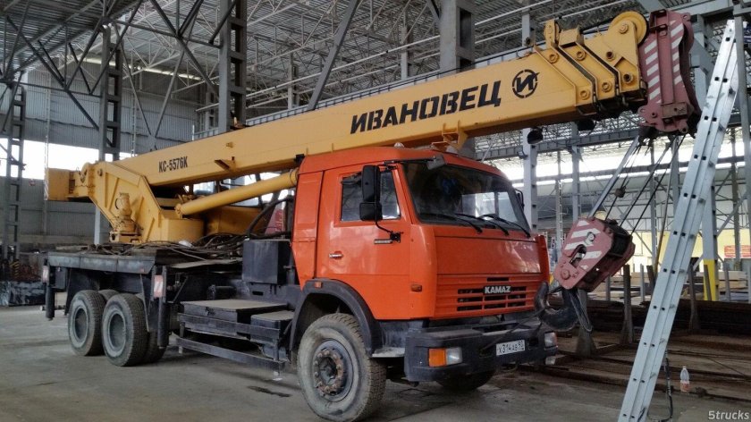 Кран автомобильный КС-5576к