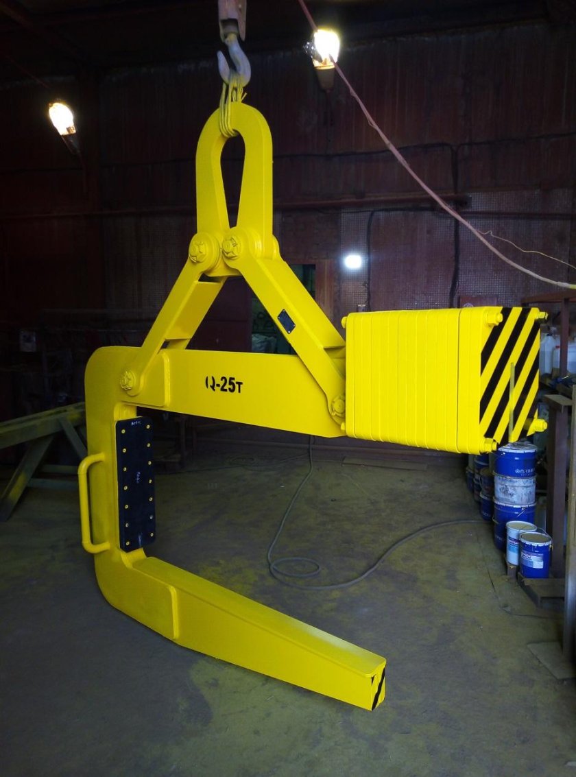 Захват для рулонной стали горизонтальный г/п 10тн