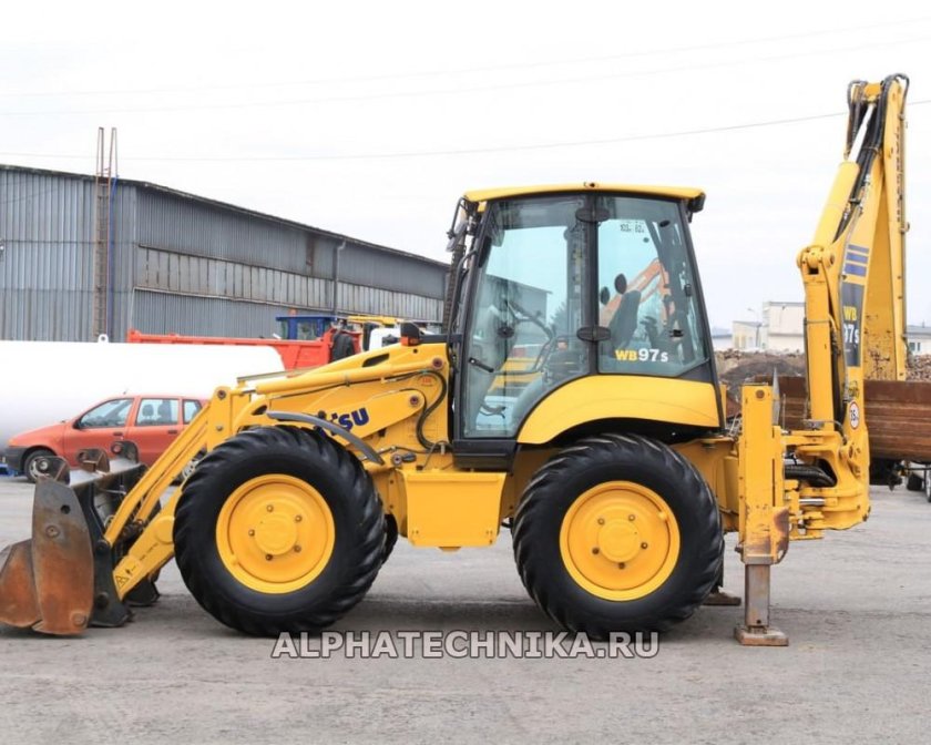 Komatsu wb97s-5