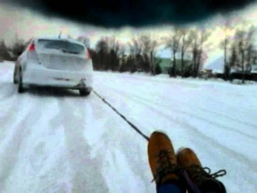 Санки машина