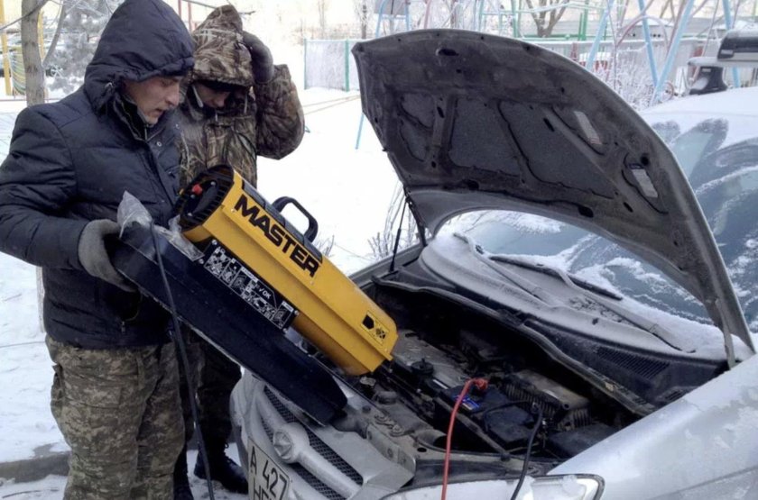 Прогрев авто
