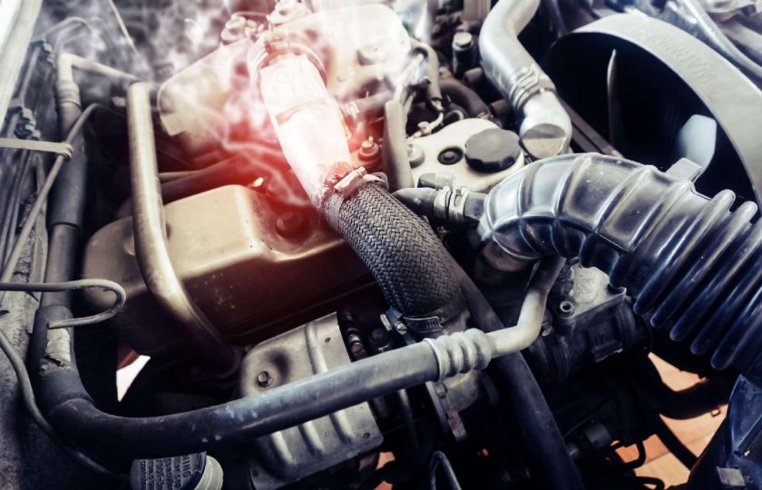 Перегрелся двигатель