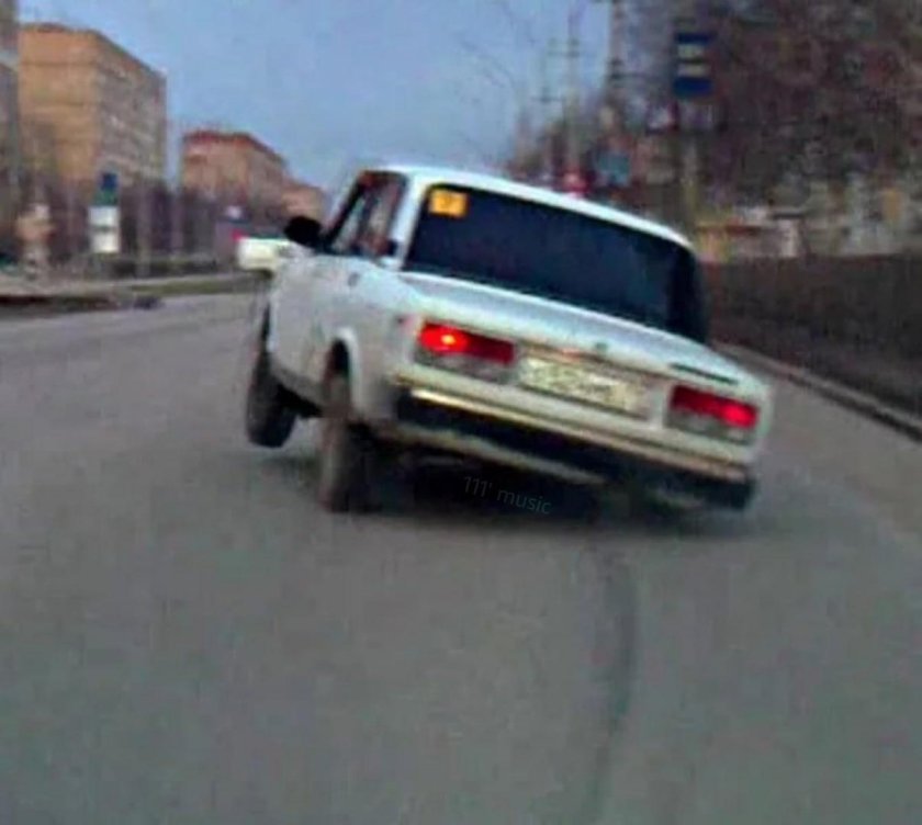 AZELOW 2107 на 2 колесах