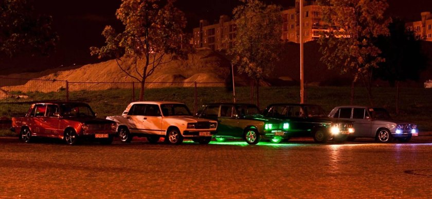 ВАЗ 2107 сходка