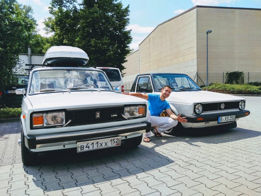 На жигулях в Норвегию