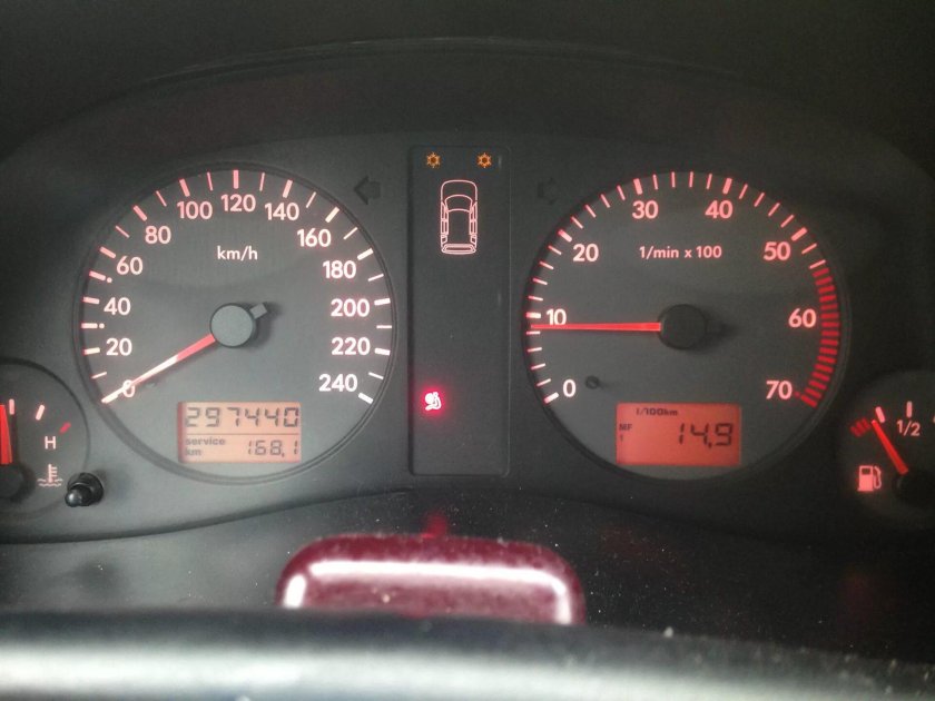 Лампочки приборки Сеат Альхамбра 2002