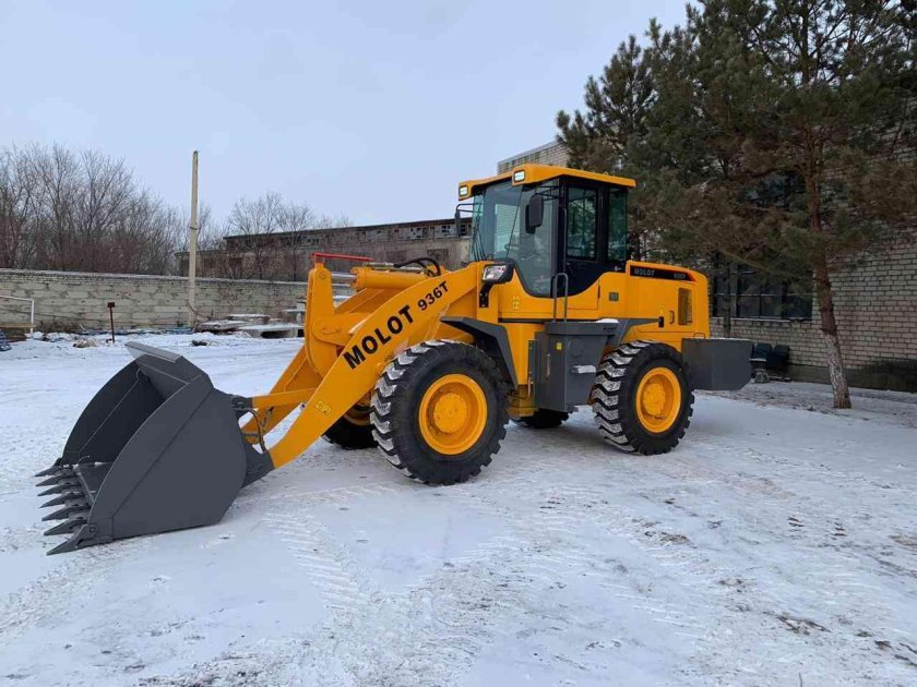 Фронтальный погрузчик sdlg