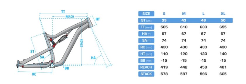 Велосипедная рама размер l