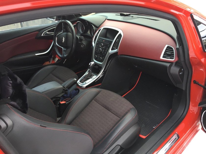 Opel Astra j GTC Eva коврики