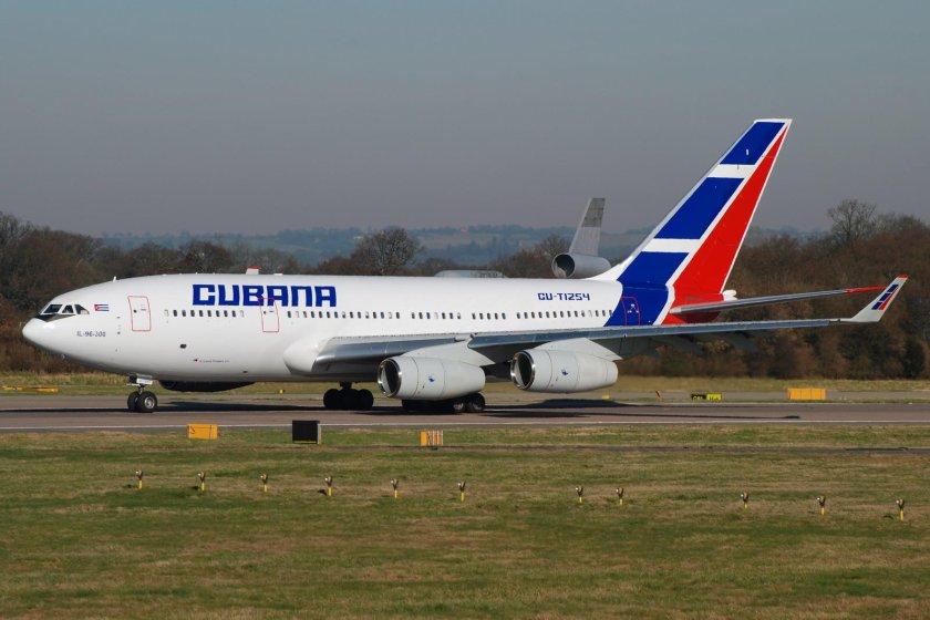 Раскраска ил-96 Кубана