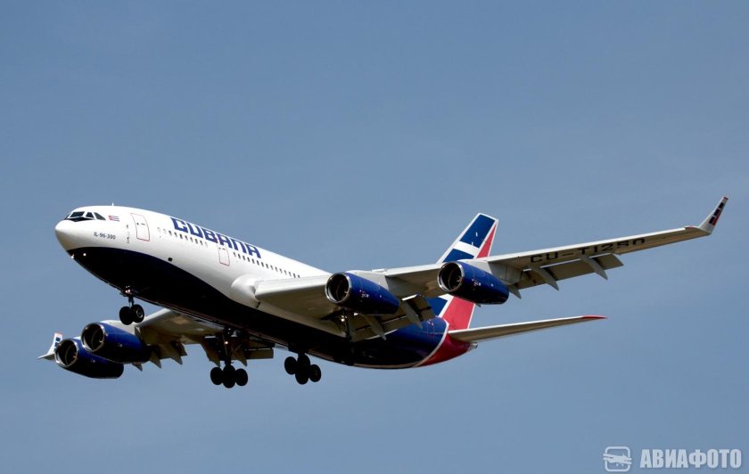 Самолёт на взлёте картинка