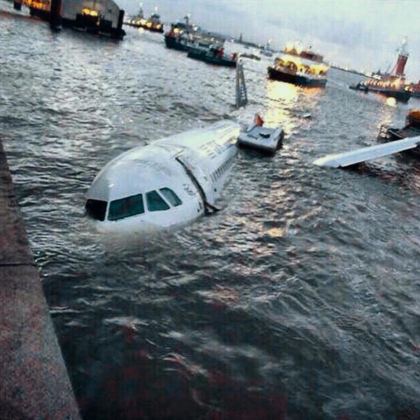 Ту 124 на Неве 1963