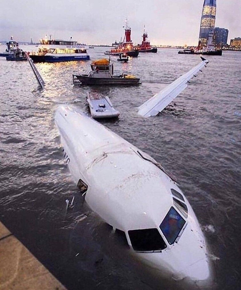 Самолет на гудзоне