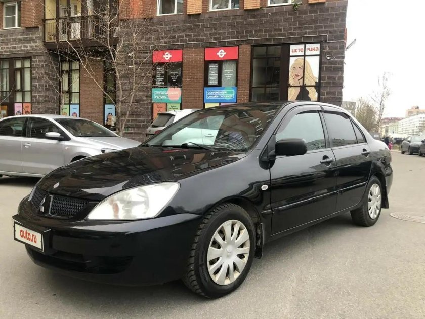 Митсубиси Лансер 2006 черный