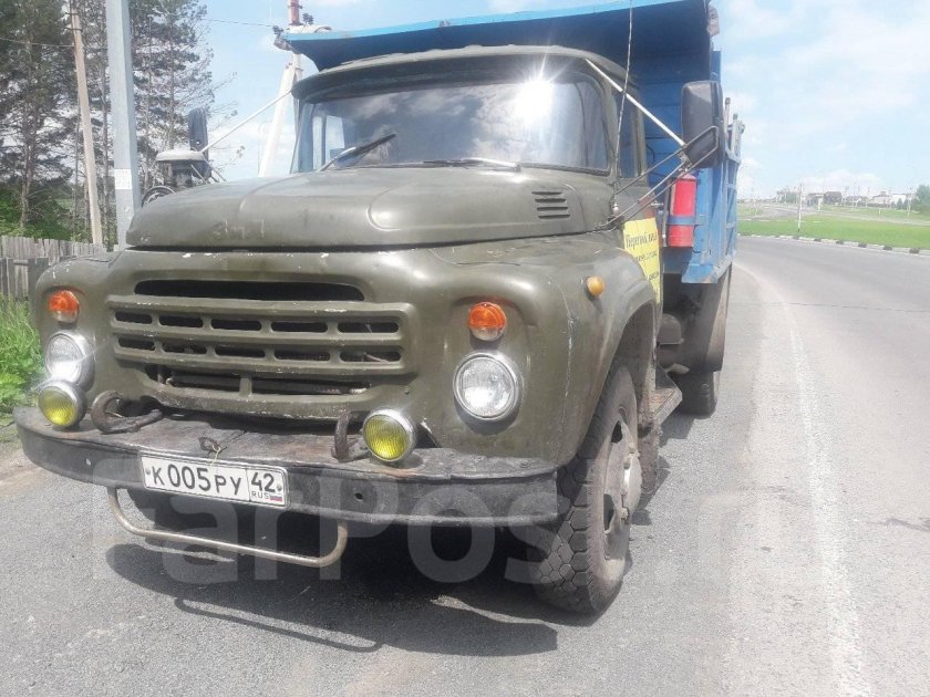 ЗИЛ 555 самосвал номер шасси