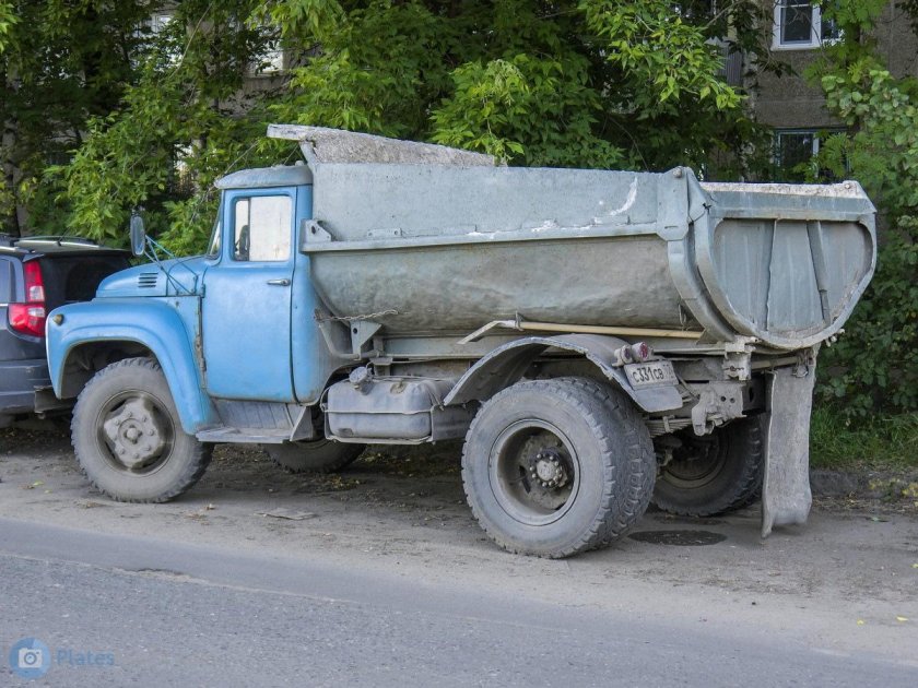 ЗИЛ 130 ММЗ 555 самосвал