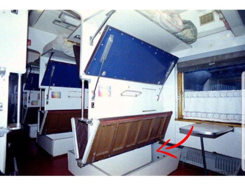 Вагон плацкарт-купе 1990