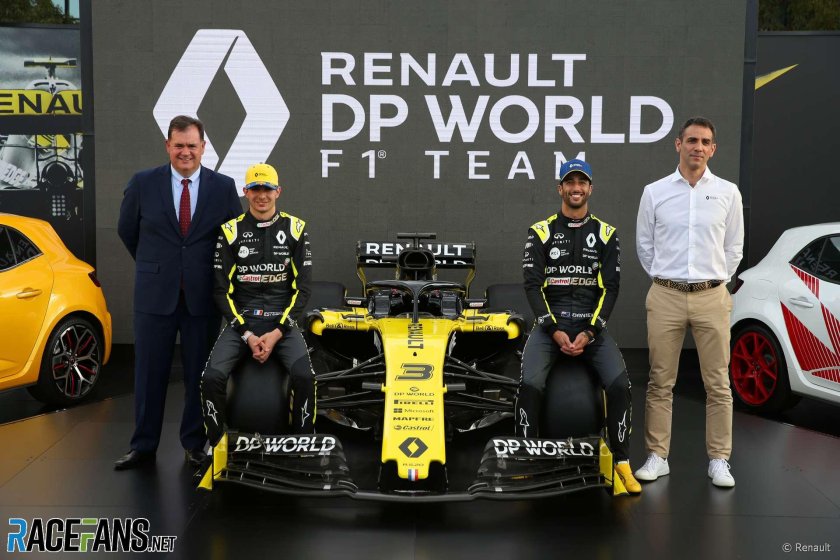 Команда Рено в формуле 1