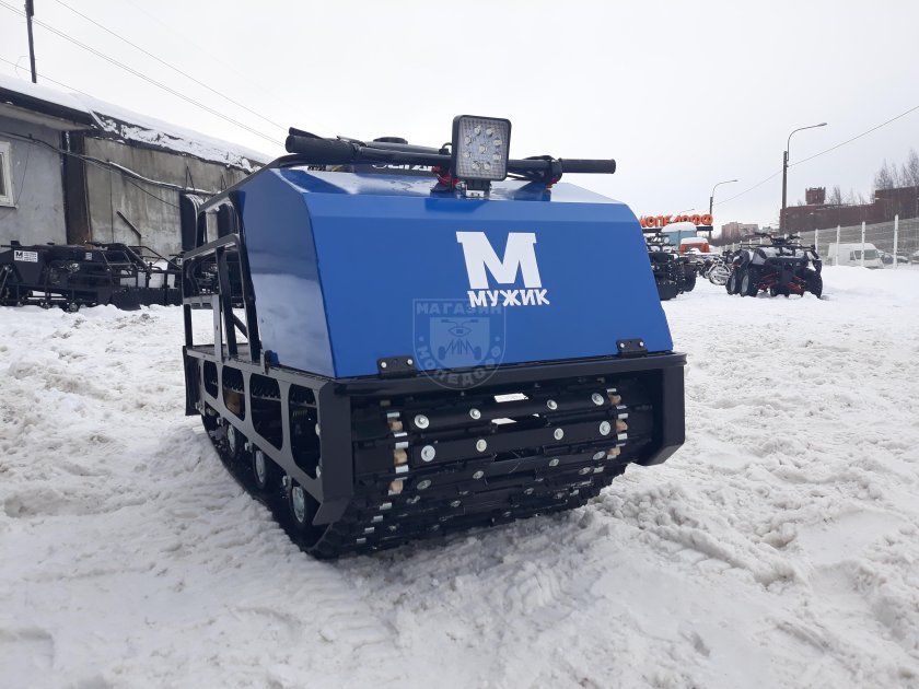 Мотобуксировщик мужик м600