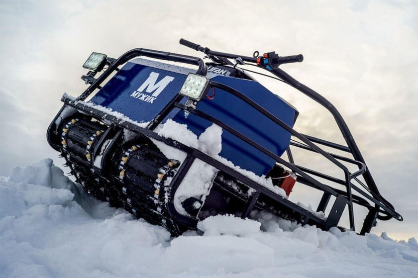 Мотобуксировщик мужик м760