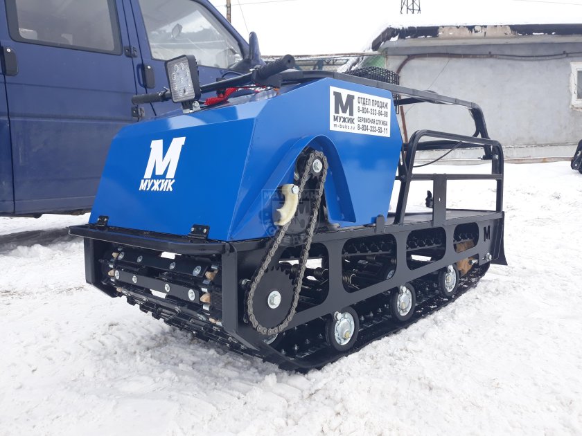 Мотобуксировщик мужик м600