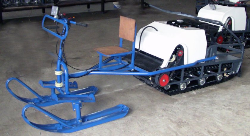 Лыжный модуль для мотобуксировщика УЛМ 1