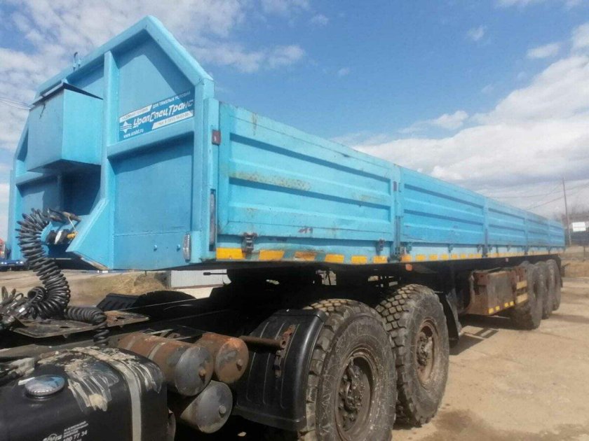 Полуприцеп бортовой