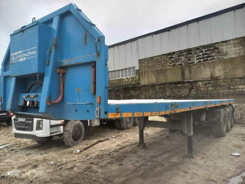 Полуприцеп бортовой