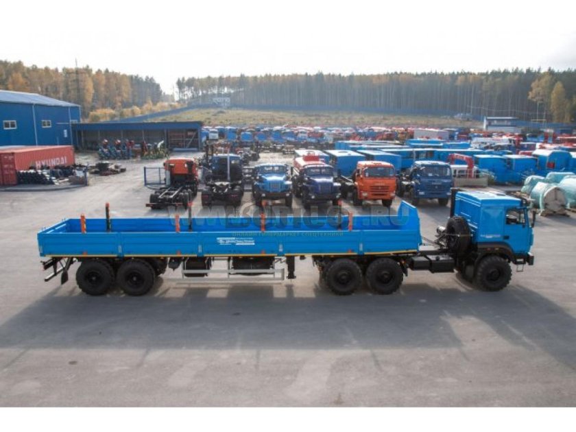 Полуприцеп бортовой уст 9465