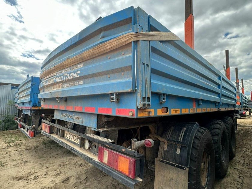 Полуприцеп бортовой тза 588513