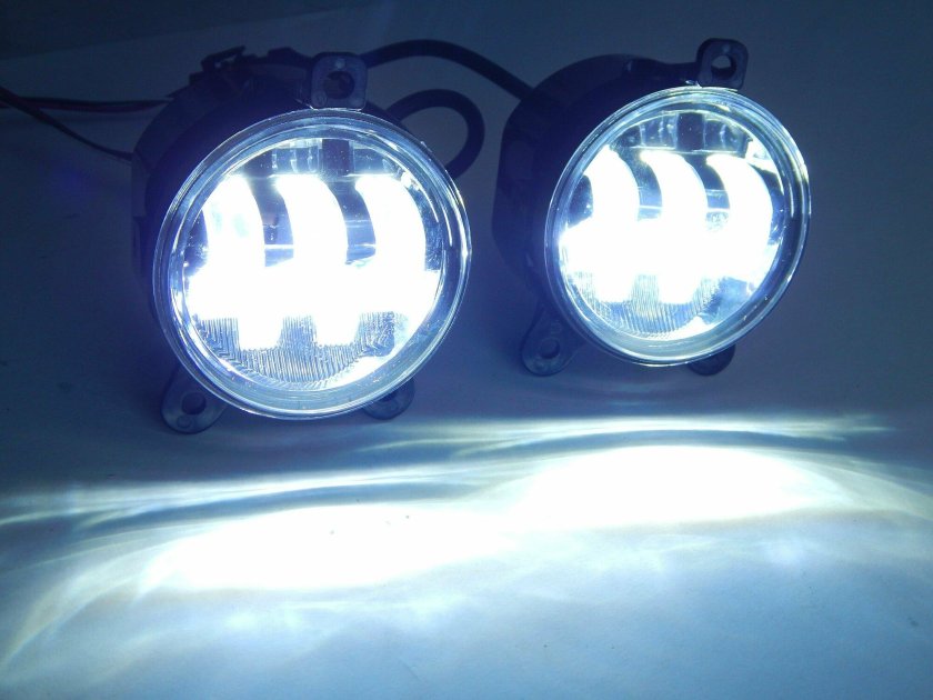 ПТФ светодиодные 5 линз Вольво чс90