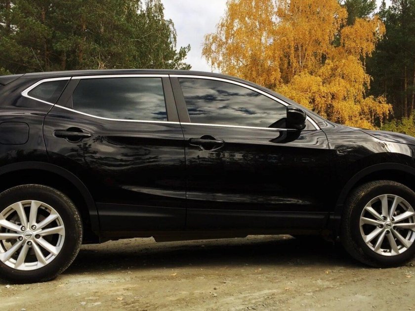 Nissan Qashqai j11 черный
