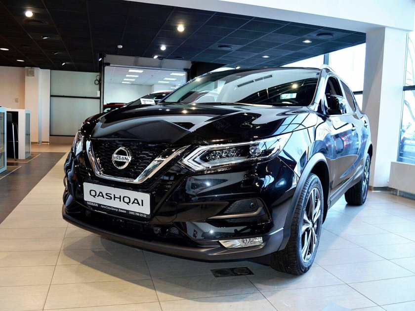 Ниссан Кашкай 2020 черный