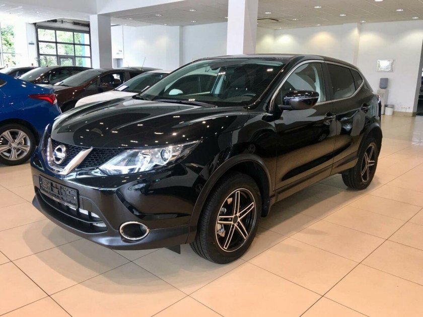 Nissan Qashqai 2018 черный