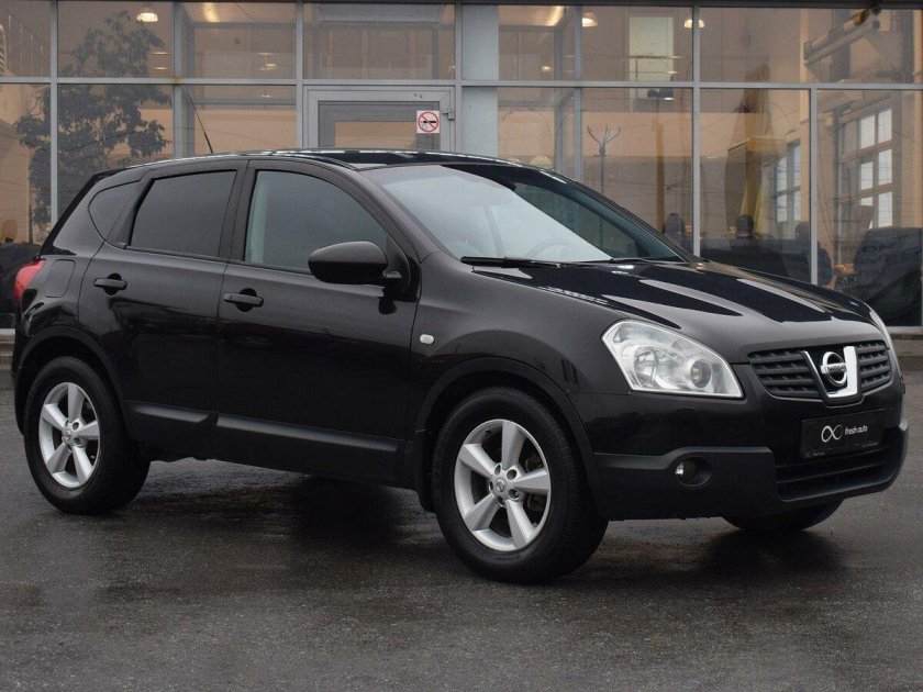 Ниссан Кашкай черный