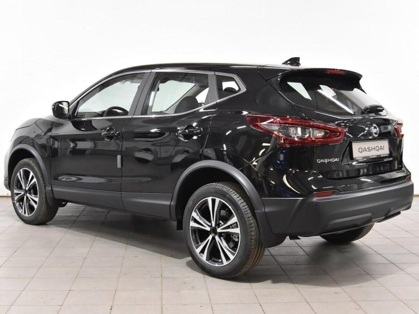 Ниссан Кашкай 2021 черный