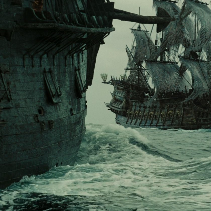 Корабль из пиратов карибского моря летучий голландец