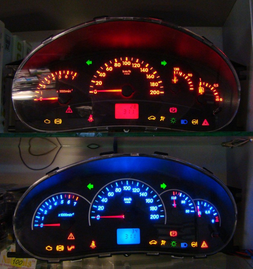 Приборная панель Богдан 2110