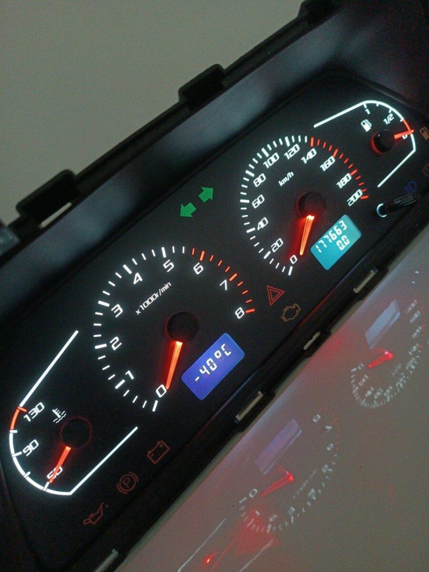 Приборная панель вдо ВАЗ 2114