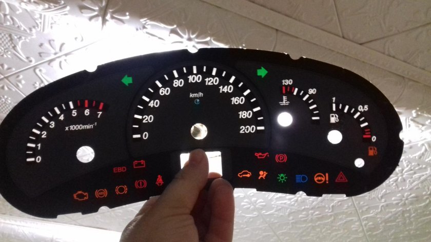 Приборка ВАЗ 2112 евро