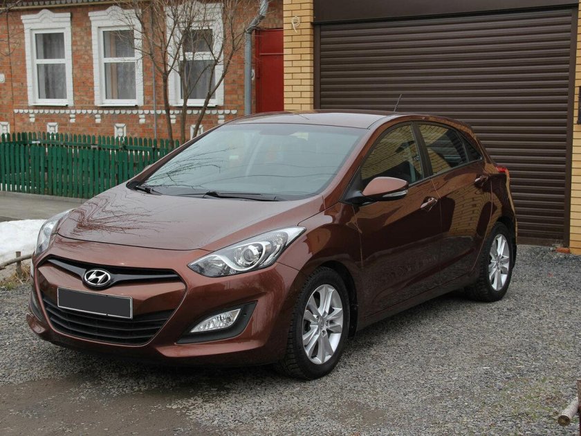 I30 Hyundai 2012 коричневый